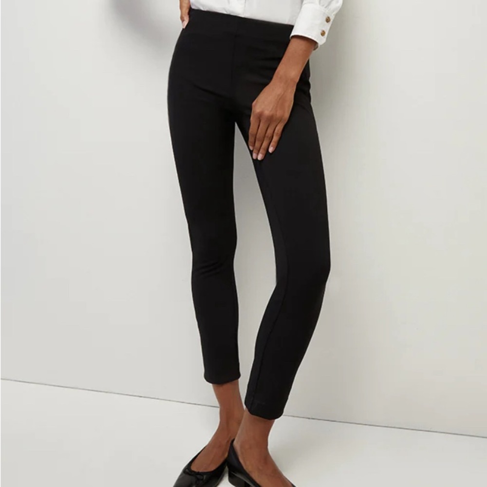 EVER TRENDY Veronica Beard Zip Back Scuba Pant Sz 2